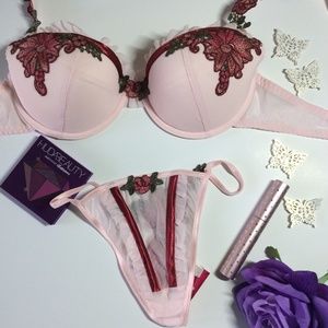 Pastel Rose Bra (Axami Lingerie)